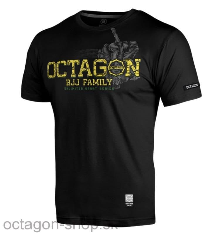 Tričko - Octagon - Jiu Jitsu Family