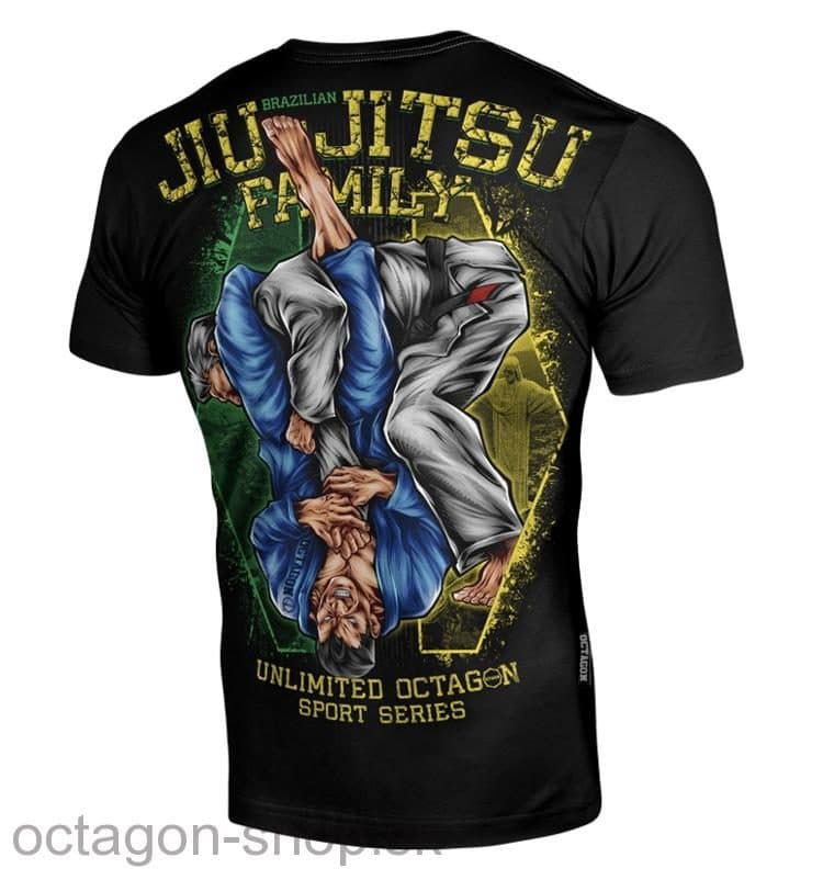 Tričko - Octagon - Jiu Jitsu Family