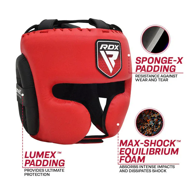 Boxerska prilba - RDX - PRO - APEX - s  ochranou lícnice