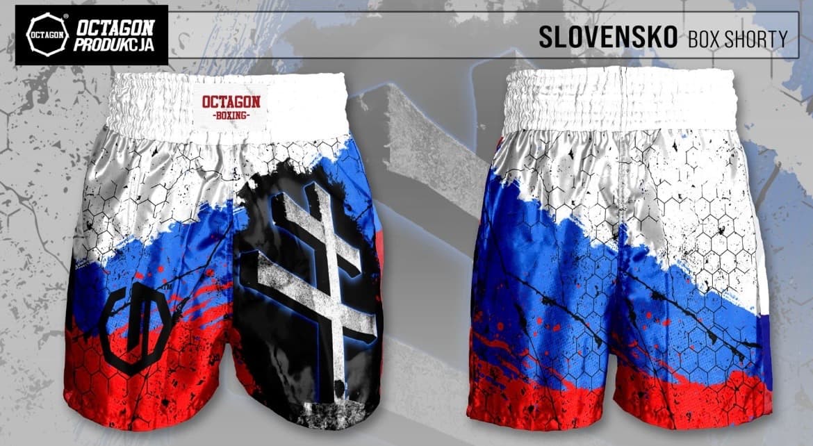 Boxerske trenky - Octagon - Slovak Collection 2026