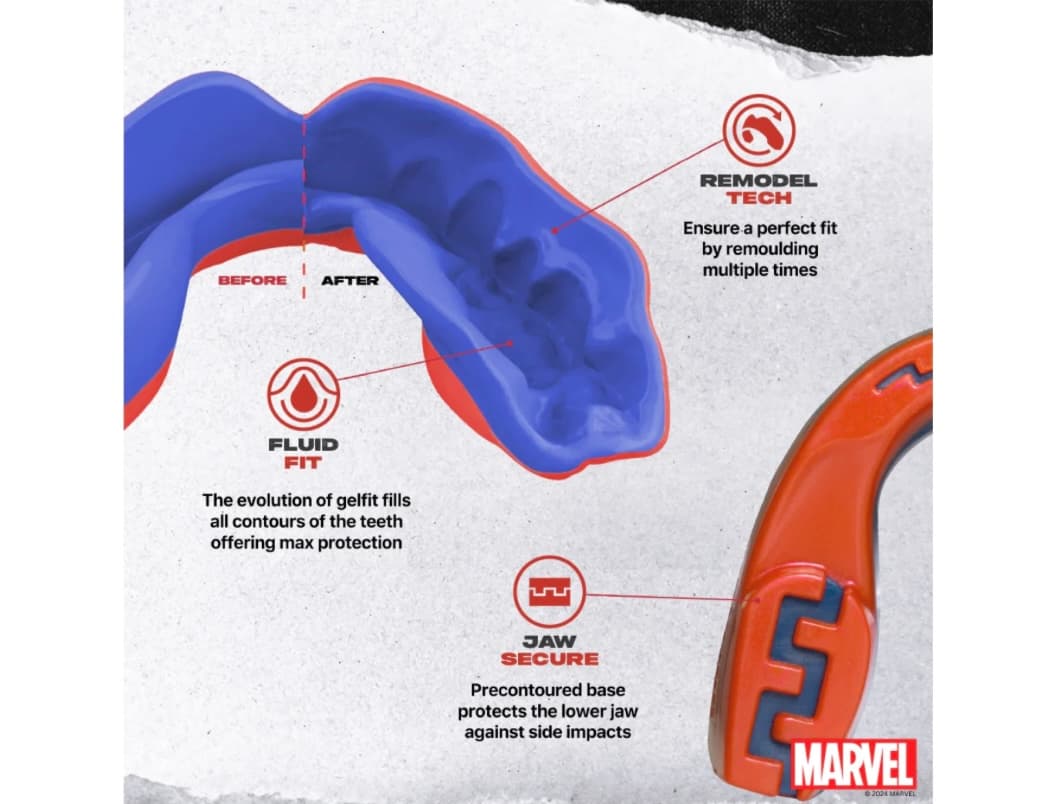 Chránič na zuby - Safe jawz - Marvel - Spiderman