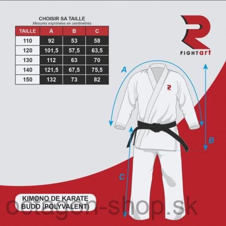 Kimono Karate - Fightart - Budo detské