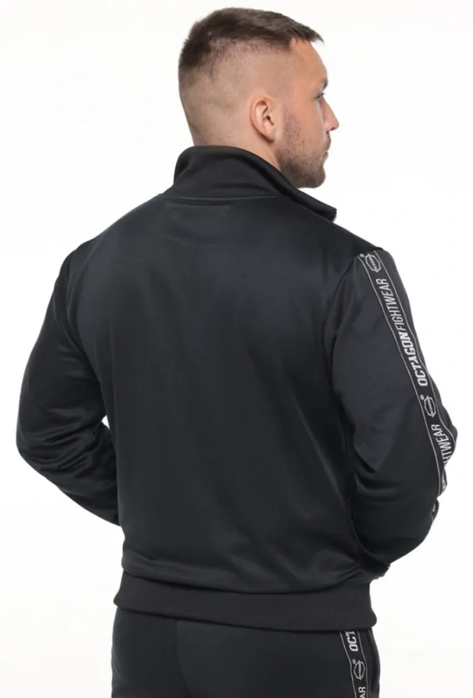 Mikina - Octagon - UTAH - zips - stripe
