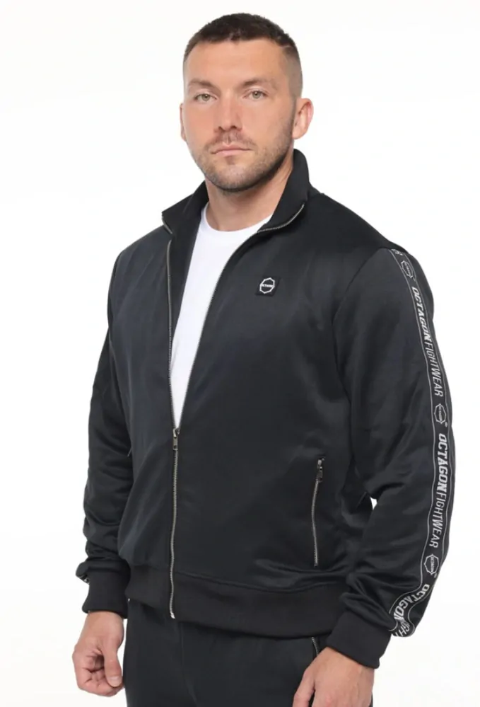 Mikina - Octagon - UTAH - zips - stripe