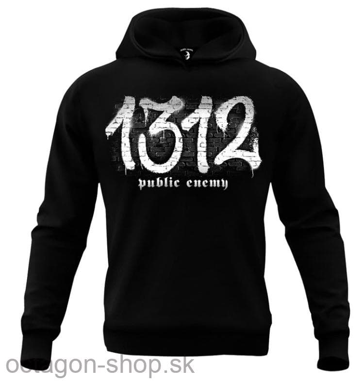 Mikina - Public Enemy - 1.3.1.2. s kapucňou