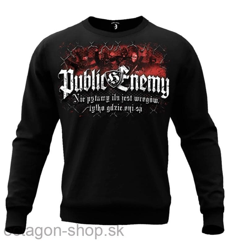 Mikina - Public Enemy - Nie pytamy ilu jest wrogów