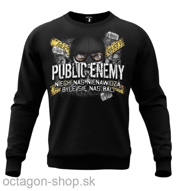 Mikina - Public Enemy - Niech Nas Nienawidza