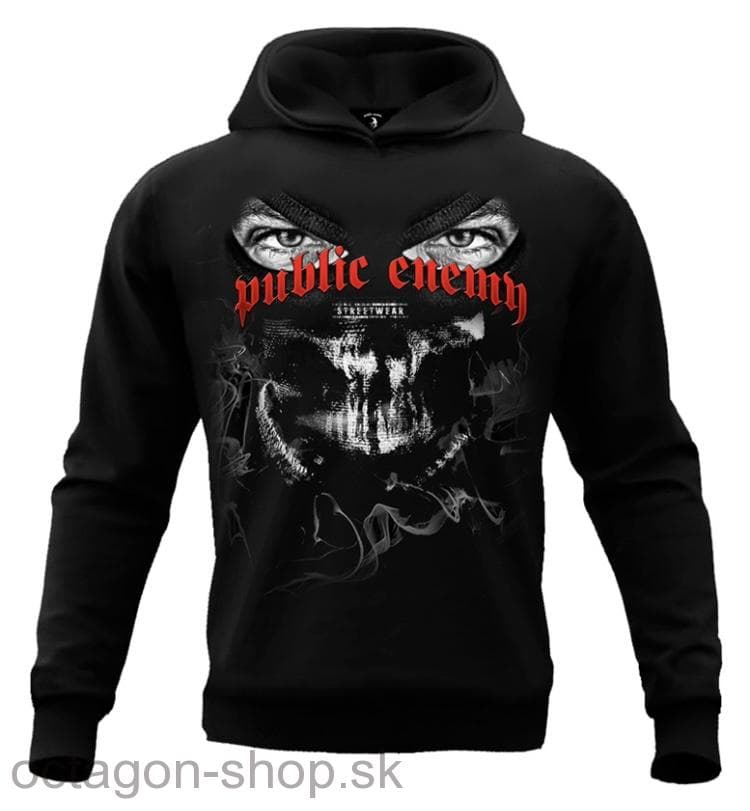 Mikina - Public Enemy - Prawo Ulicy s kapucňou