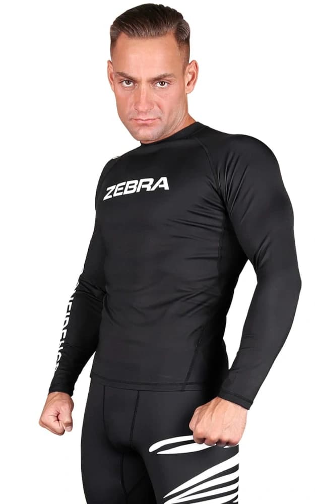 Rashguard - ZEBRA s dlhým rukávom - Performance
