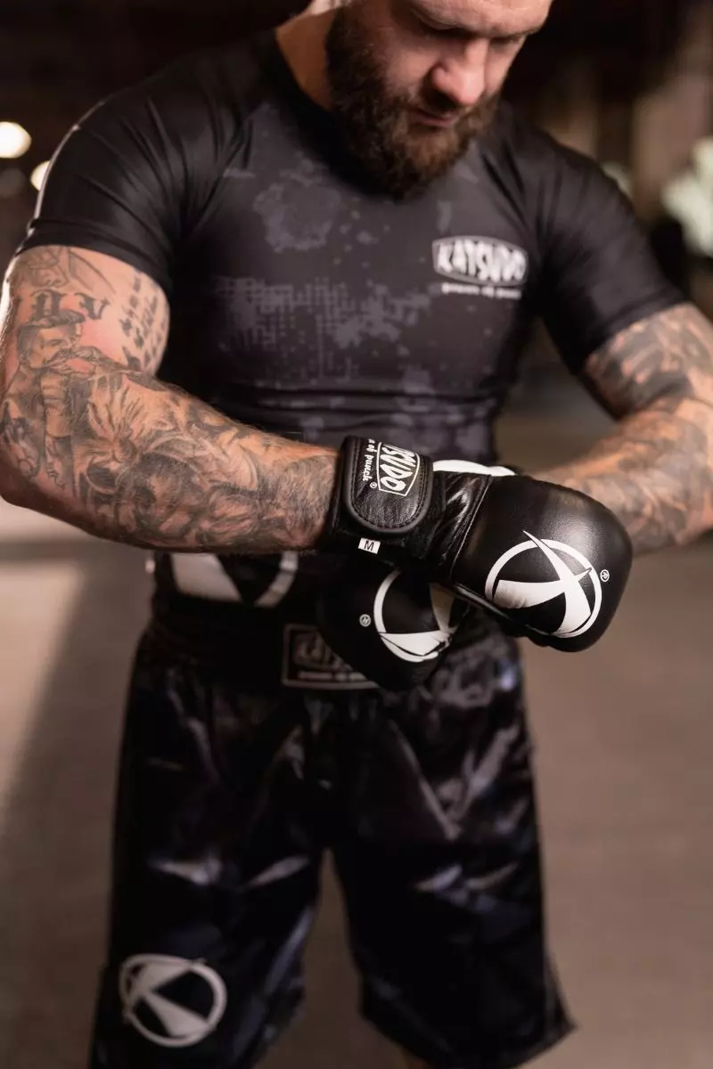 Sparingové MMA rukavice - Katsudo - Revenge - kožené