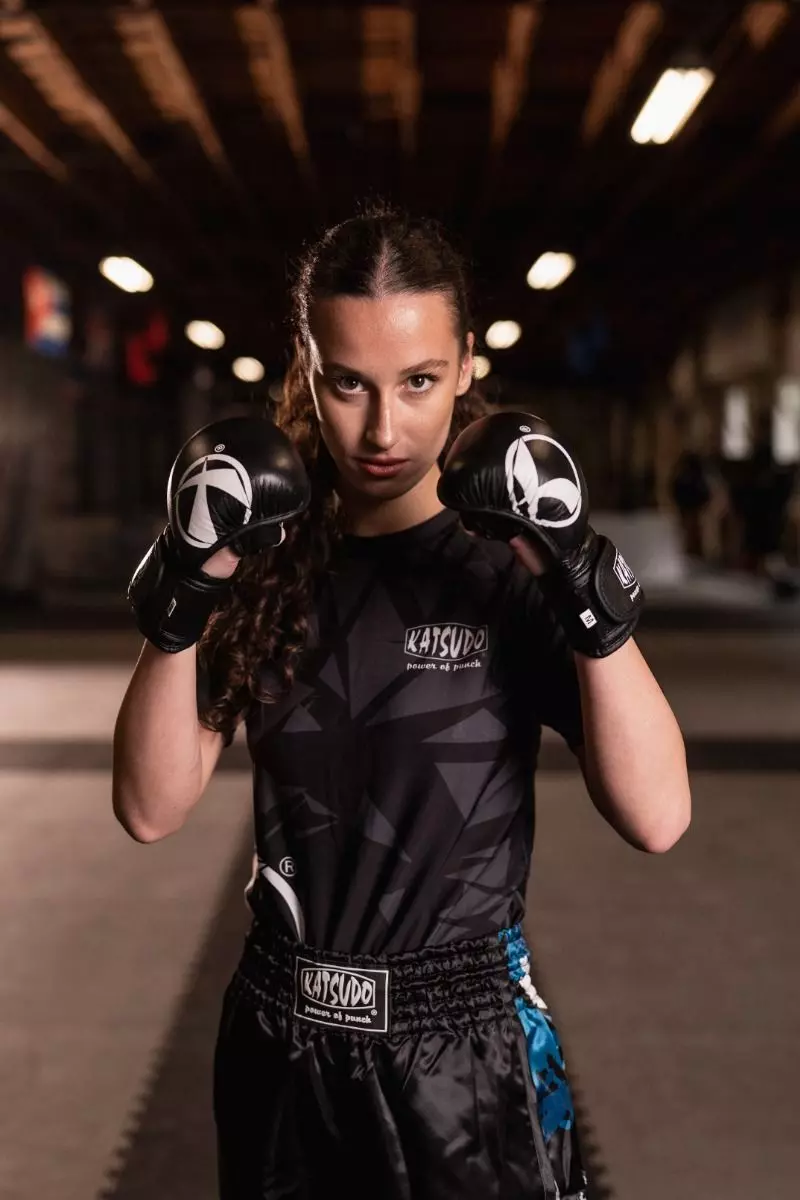 Sparingové MMA rukavice - Katsudo - Revenge - kožené