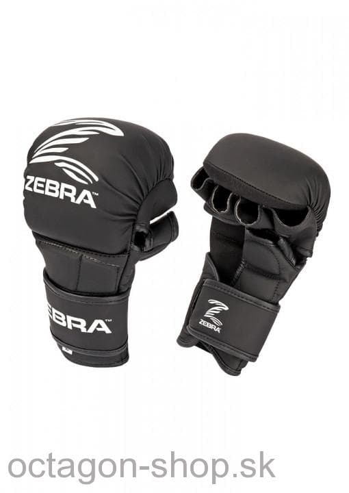 Sparingové MMA rukavice - Zebra