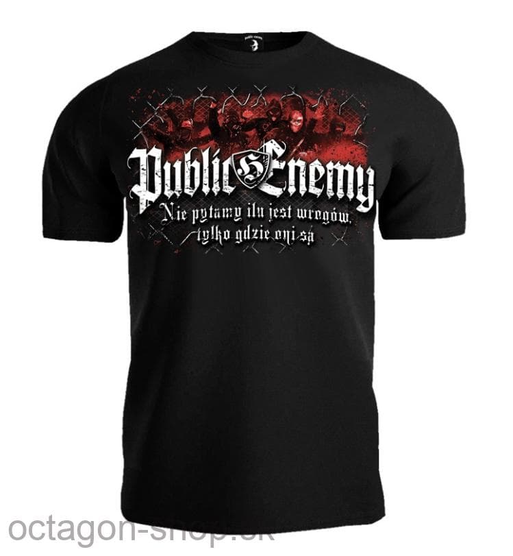Tričko - Public Enemy - Nie pytamy ilu jest wrogów