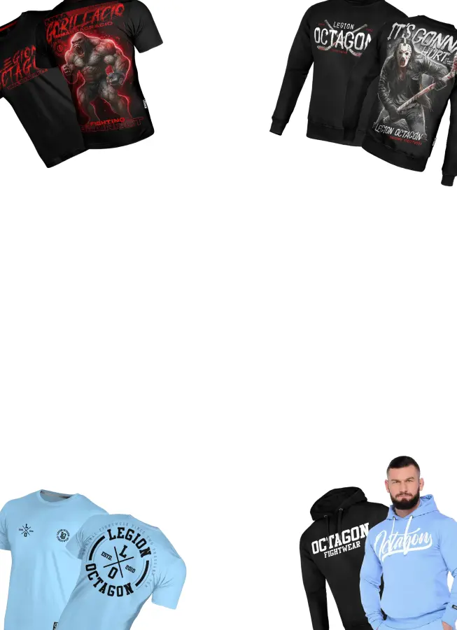 Streetwear tričká a mikiny Legion Octagon