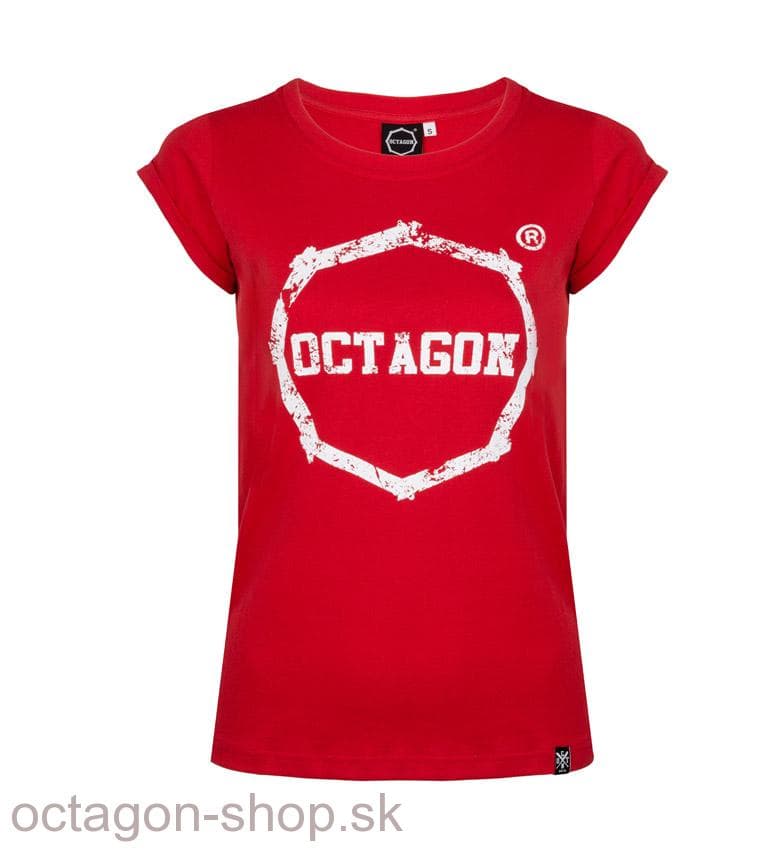 Dámske Tričko - Octagon - Logo Smash
