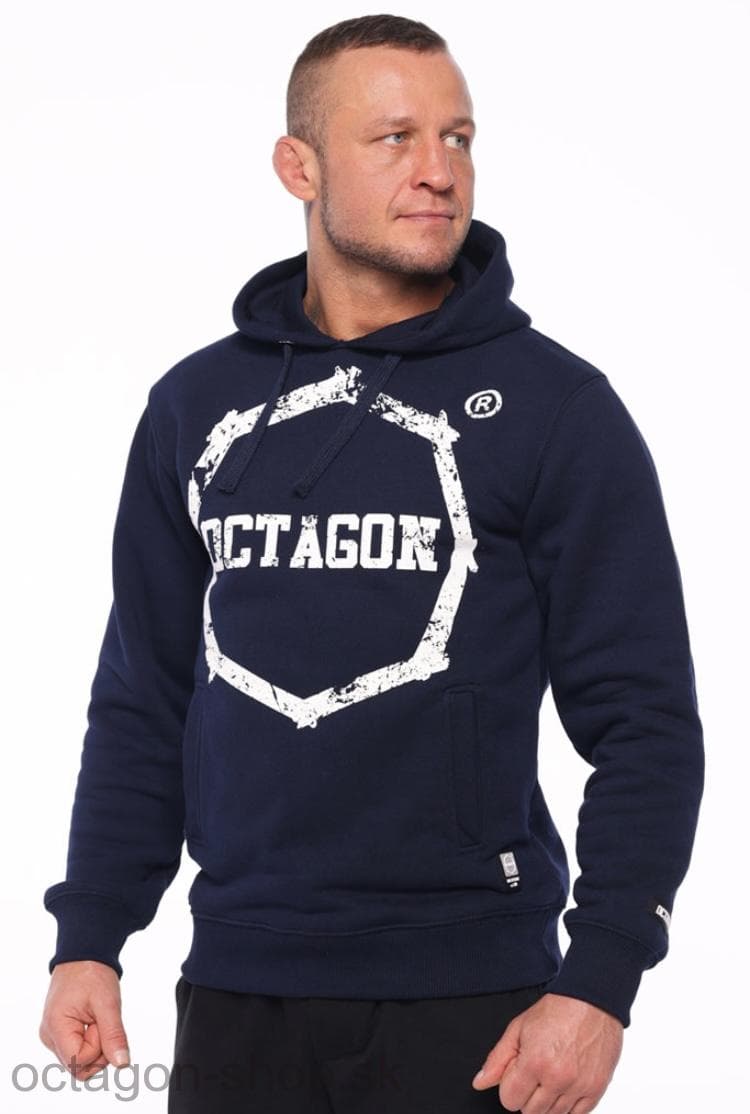 Mikina - Octagon - Logo Smash s kapucňou