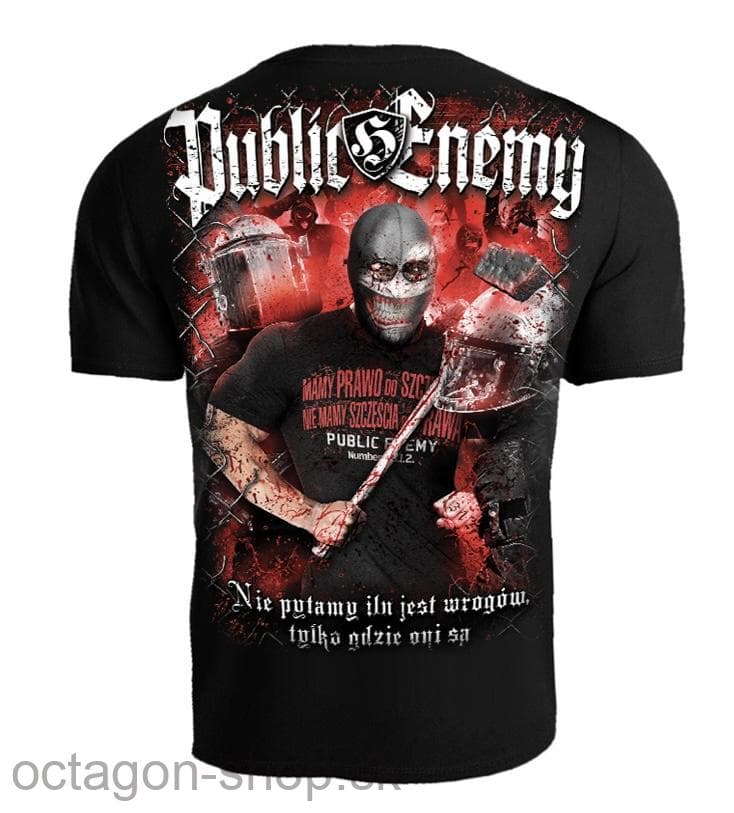 Tričko - Public Enemy - Nie pytamy ilu jest wrogów